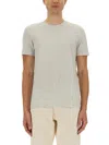 Tom Ford Cotton Blend Melange Crew Neck T-shirt Clothing