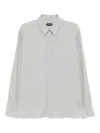 Tom Ford Melange Fluid Shirt In White