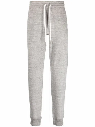 Tom Ford Mélange-effect Track Pants In Gray