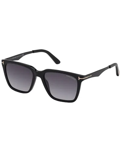 Tom Ford Eyewear Hayden Square Frame Sunglasses In Multicolor