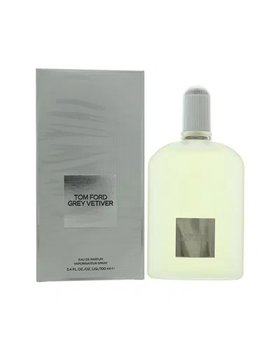 Tom Ford Men's 3.4oz Grey Vetiver Edp In Transparent