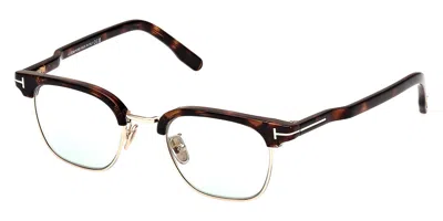 Tom Ford Men's 47 Mm Dark Havana Sunglasses In Brown