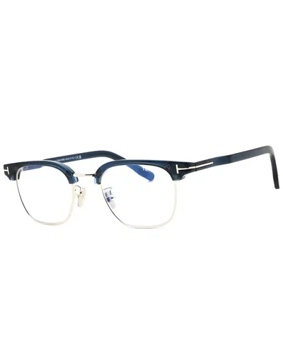 Tom Ford Men's 47mm Optical Frames In Blue