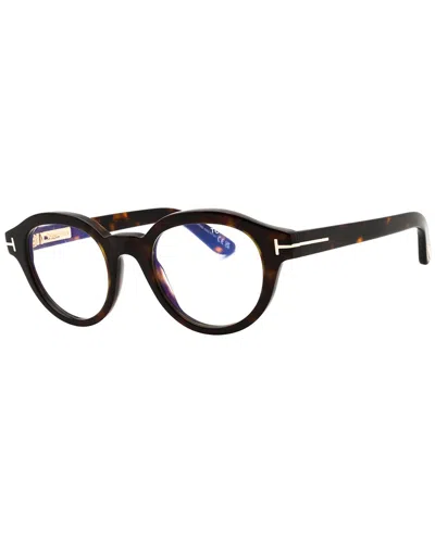 Tom Ford Men's 49mm Optical Frames In Black