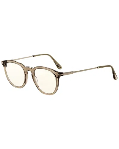Tom Ford Men's 49mm Optical Frames In Brown