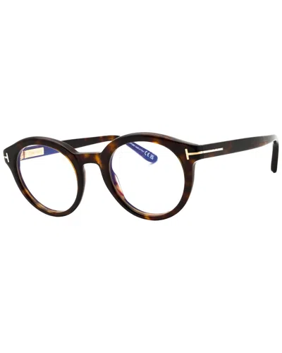 Tom Ford Men's 50mm Optical Frames In Brown