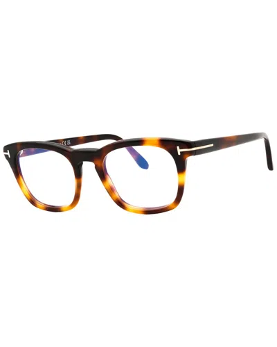 Tom Ford Men's 50mm Optical Frames In Brown