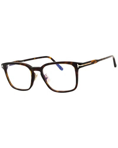 Tom Ford Men's 53mm Optical Frames In Brown