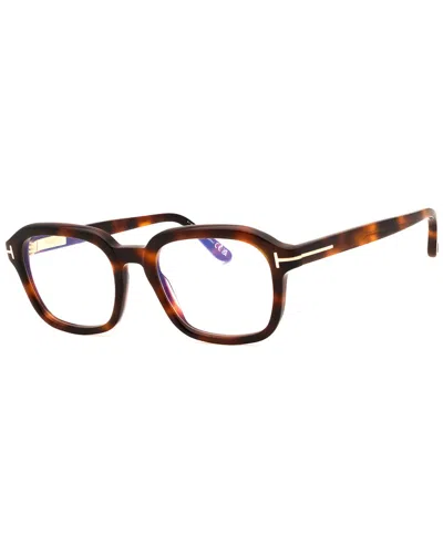 Tom Ford Men's 53mm Optical Frames In Brown