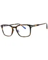 Tom Ford Men's 53mm Optical Frames In Havana