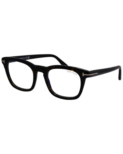 Tom Ford Men's 5870-b 50mm Optical Frames In Black