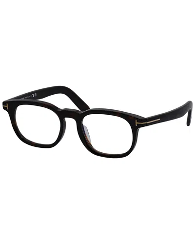 Tom Ford Men's 5930-d-b 52mm Optical Frames In Brown
