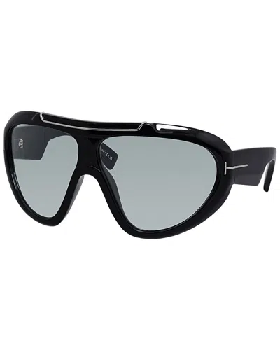 Tom Ford Men's 7201n 72mm Sunglasses In Black