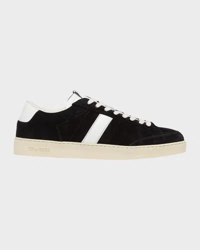 TOM FORD MEN & APOS;S BLAKE SUEDE LOW-TOP SNEAKERS