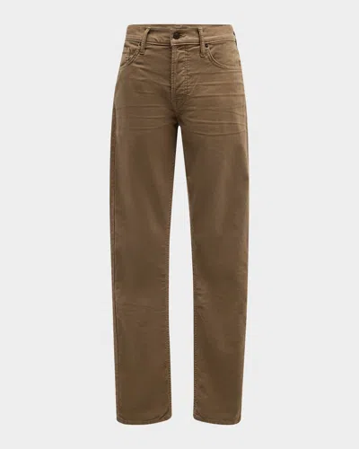 Tom Ford Men & Apos;s Moleskin Slim-fit Jeans In Brown
