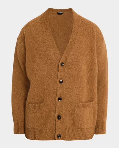 Tom Ford Men & Apos;s Wool-blend Knit Cardigan In Multi