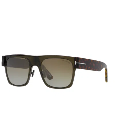 Tom Ford Unisex Sunglasses, Ft1073 In Brown