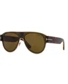 Tom Ford Lyle-02 W Ft1074 51j Aviator Sunglasses In Yellow