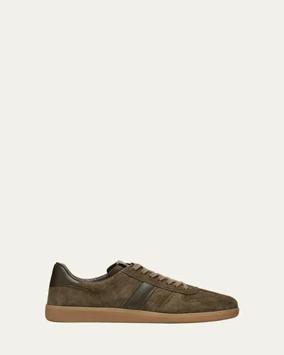 Tom Ford Suede Archer Sneakers In Green