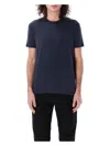 Tom Ford Short-sleeved Solid T-shirt In Ink