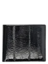 Tom Ford Printed Eel Classic Bifold Wallet In Black