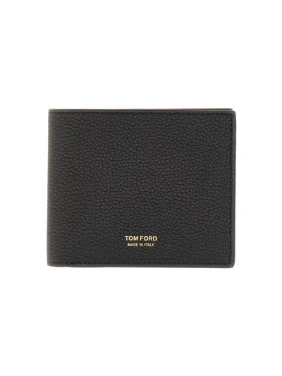 Tom Ford Men Bifold Wallet T Line Classic