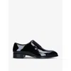 Tom Ford Elkan Patent Leather Oxford Lace-up Shoes In Black