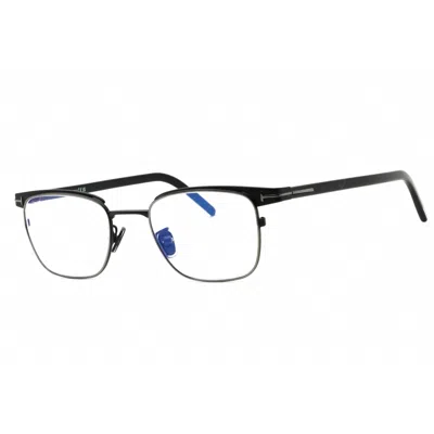 Tom Ford Men's Black Rectangular Eyeglass Frames Ft5854db In Blue