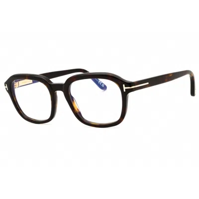Tom Ford Men's Brown Oval Eyeglass Frames Ft6060b