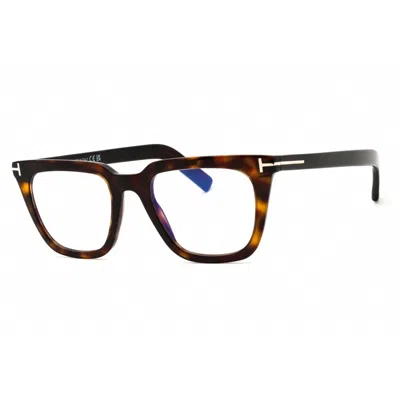 Tom Ford Men's Brown Rectangular Eyeglass Frames Ft5963b
