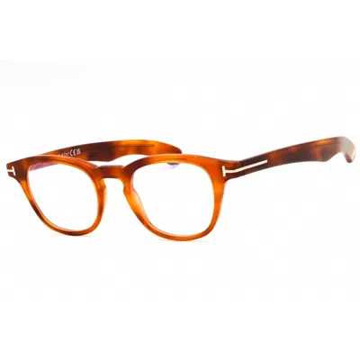 Tom Ford Men's Brown Round Eyeglass Frames Ft5976b