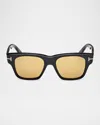 Tom Ford Square-frame Tinted Sunglasses