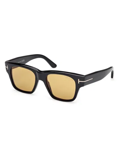 TOM FORD MEN'S CAINE 53MM SQUARE SUNGLASSES