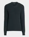 Tom Ford Men's Cashmere And Wool Half-stitch Crewneck Sweater