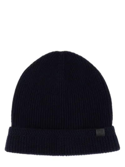 TOM FORD MEN'S CASHMERE BEANIE HAT