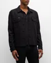 Tom Ford Button-up Cashmere Overshirt In Black