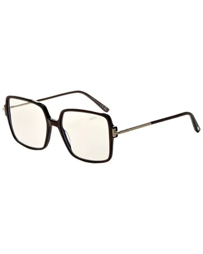 Tom Ford Men's Classic 53mm Optical Frames In Brown