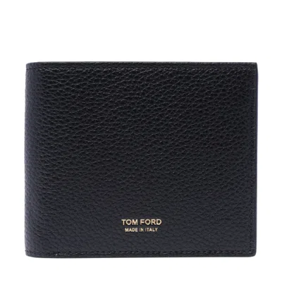 Tom Ford Classic Bifold Wallet In Black