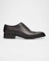 Tom Ford Men's Claydon Burnished Leather Derby Shoes