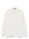 Tom Ford Long Sleeved Rugby Polo Shirt Clothing In White