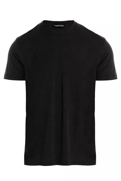 TOM FORD TOM FORD MEN COTTON LYOCELL T-SHIRT