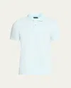 Tom Ford Men's Cotton Pique Polo Shirt In Blue