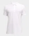 Tom Ford Men's Cotton Pique Polo Shirt In White