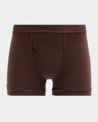 Tom Ford Boxer Uni In Chocolate
