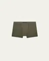 Tom Ford Cotton Stretch Jersey Boxer Briefs In Military