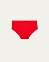 Tom Ford Cotton Stretch Jersey Briefs In Scarlet