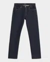 Tom Ford Men's Dark Rinse Selvedge Straight-fit Jeans In Blue