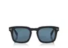 Tom Ford Fr0751 01a Sunglasses In Black