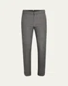 Tom Ford Tailored Wool Trousers In Grey Multi