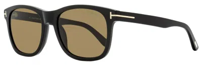 Tom Ford Men's Eric-02 Sunglasses Tf595 01j Black 55mm In Multi